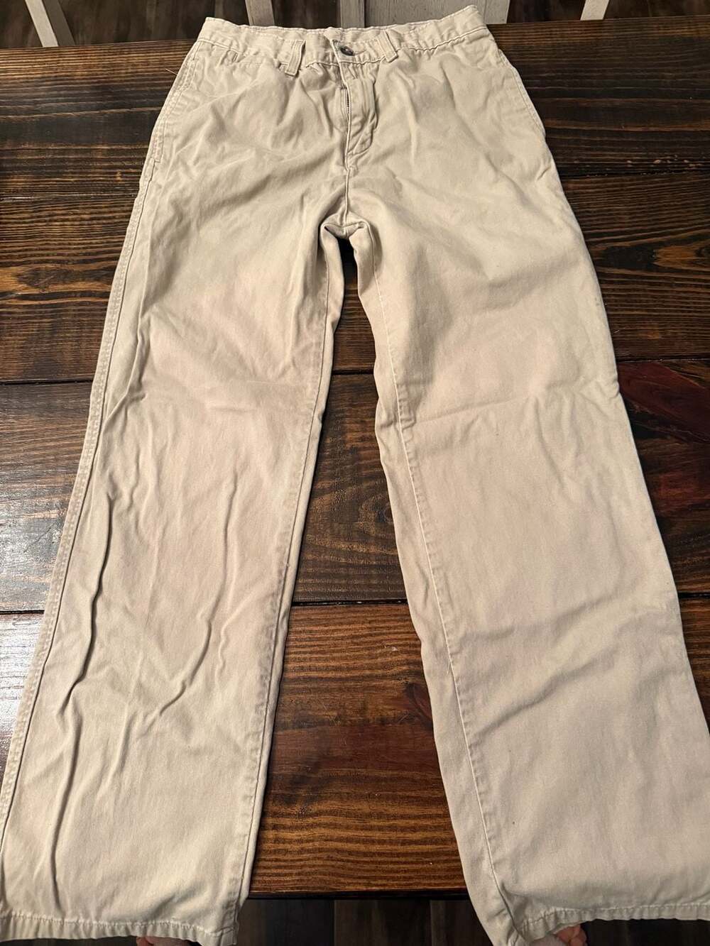 J. Khaki Tan Chino Pants 16R 100% Cotton